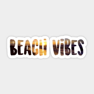 beach vibes Sticker